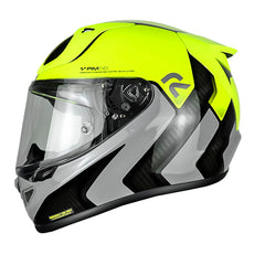 Casco Hjc Rpha 12 Kos Mc3H Verde Neon Negro Gris