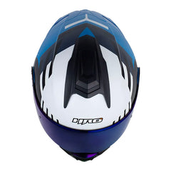 Casco Hro 3480dv Evo Nawara Azul Oscuro Visor Iridium Azul