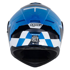 Casco Hro 3480dv Evo Nawara Azul Oscuro Visor Iridium Azul
