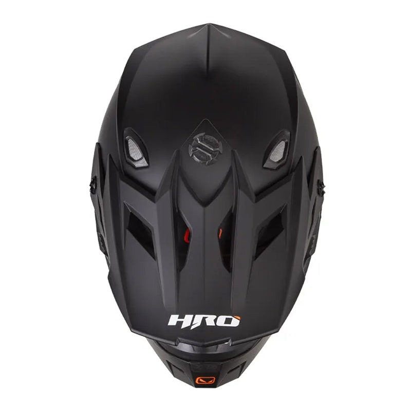 Casco Hro Mx-03 Solid Negro Fucsia
