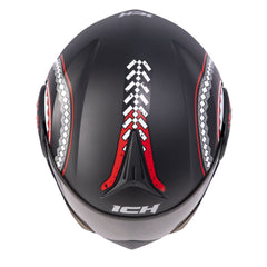 Casco Ich 3110 Vueltiao Negro Rojo