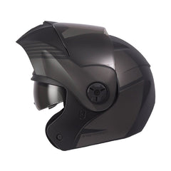 Casco Ich 3110 Xmal Negro Gris Oscuro