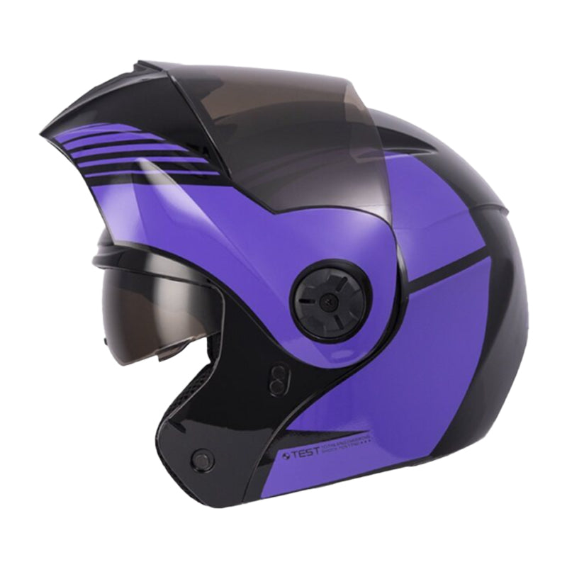 Casco Ich 3110 Xmal Negro Morado