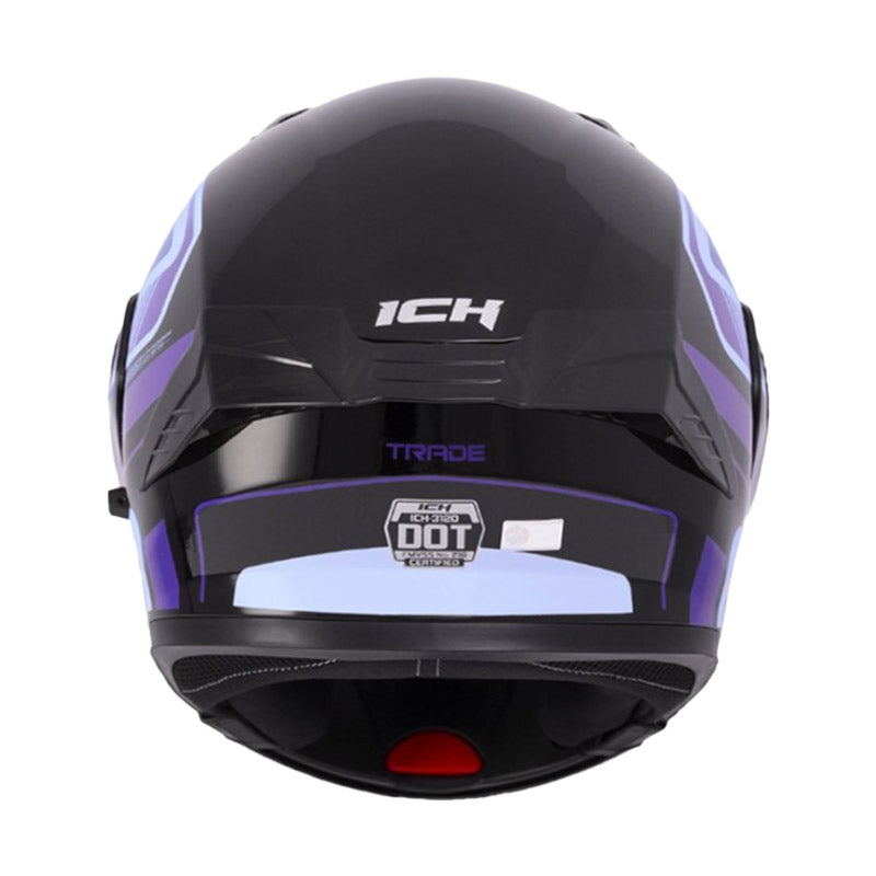 Casco Ich 3120 Trade Negro Morado