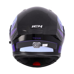 Casco Ich 3120 Trade Negro Morado