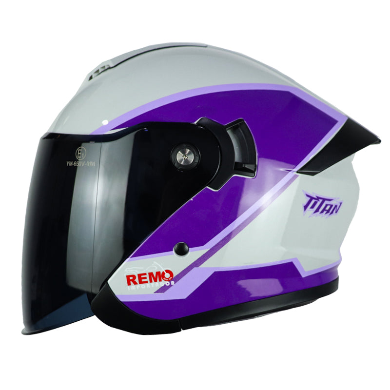Casco Idx Ix Cool Gris Morado