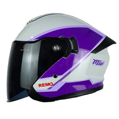 Casco Idx Ix Cool Gris Morado