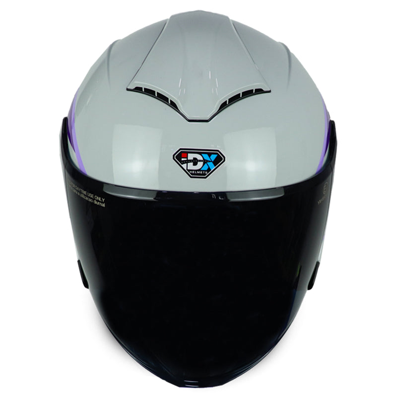 Casco Idx Ix Cool Gris Morado