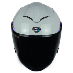 Casco Idx Ix Cool Gris Morado