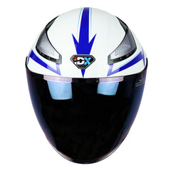 Casco Idx Titan Kids Nova Blanco Azul