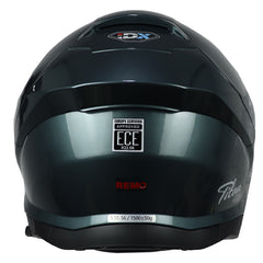 Casco Idx Titan Retro Verde Esmeralda