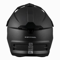Casco Kontrol 819-6  Negro Mate