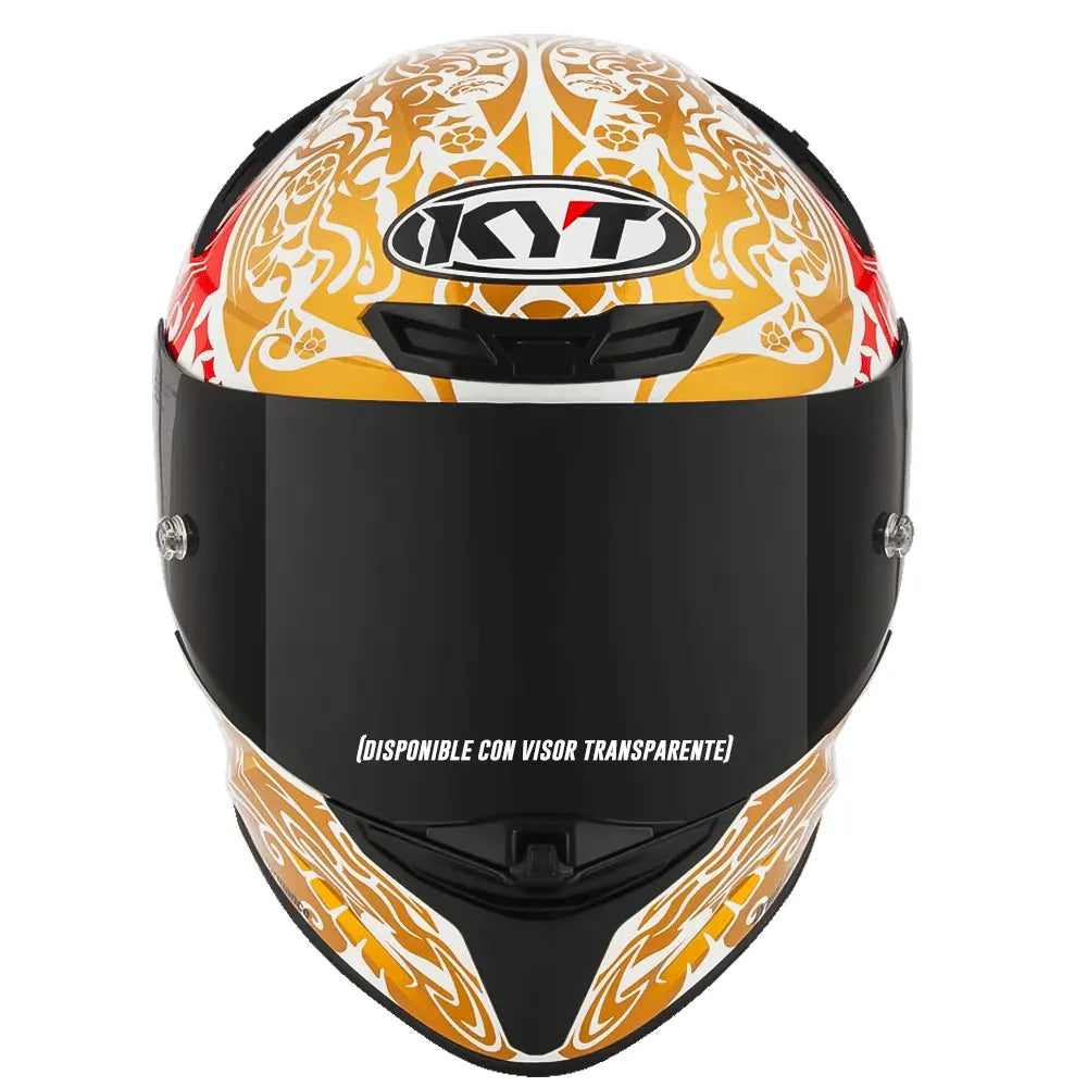 Casco Kyt Tt-Revo Enea Indonedia Blanco Perla