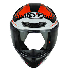 Casco Kyt Tt-Revo Overtech Negro Naranja
