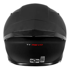 Casco Kyt Tt-Revo Plano Negro