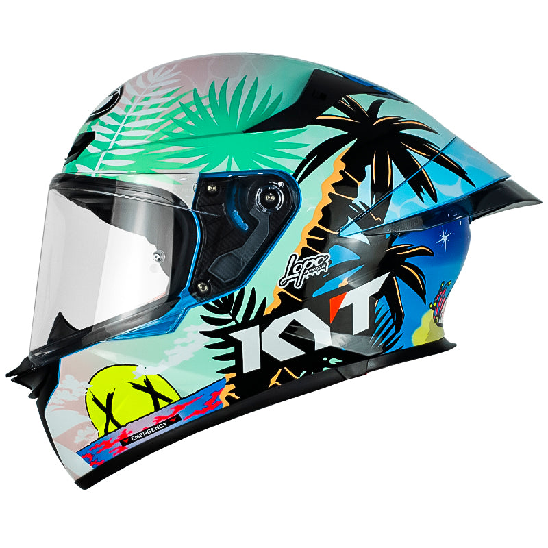 Casco Kyt Tt-Revo Riccardo Rossi Bcn 22 Repli