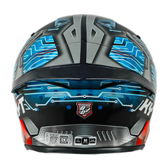 Casco Kyt Tt Revo Synchrotron Azul