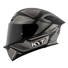 Casco Kyt Tt Revo Tourist Negro Gris