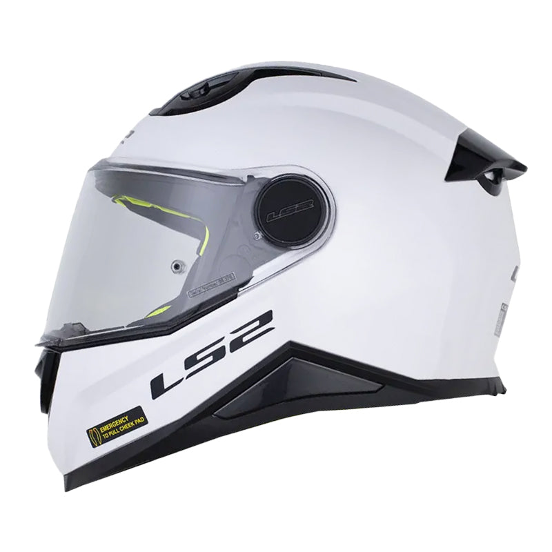 Casco Ls2 FF812 Kids Solid Blanco