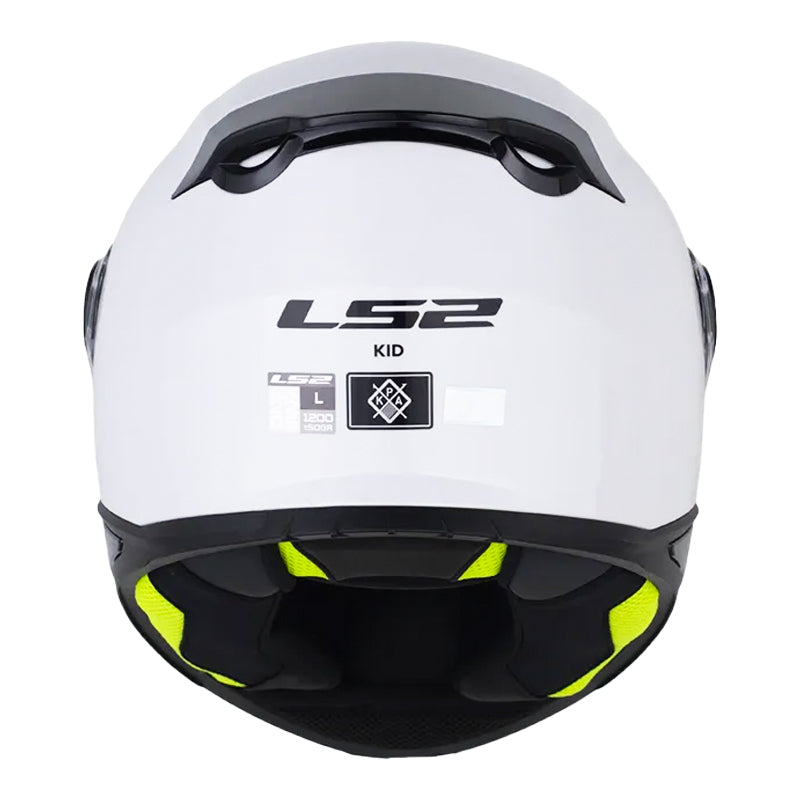Casco Ls2 FF812 Kids Solid Blanco