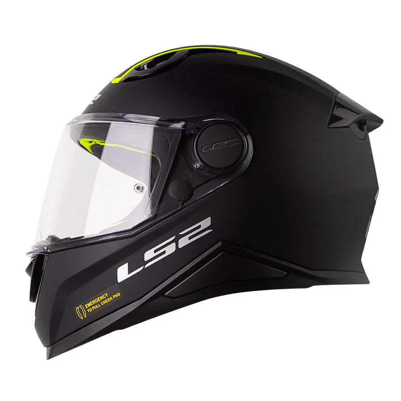 Casco Ls2 FF812 Kids Solid Negro