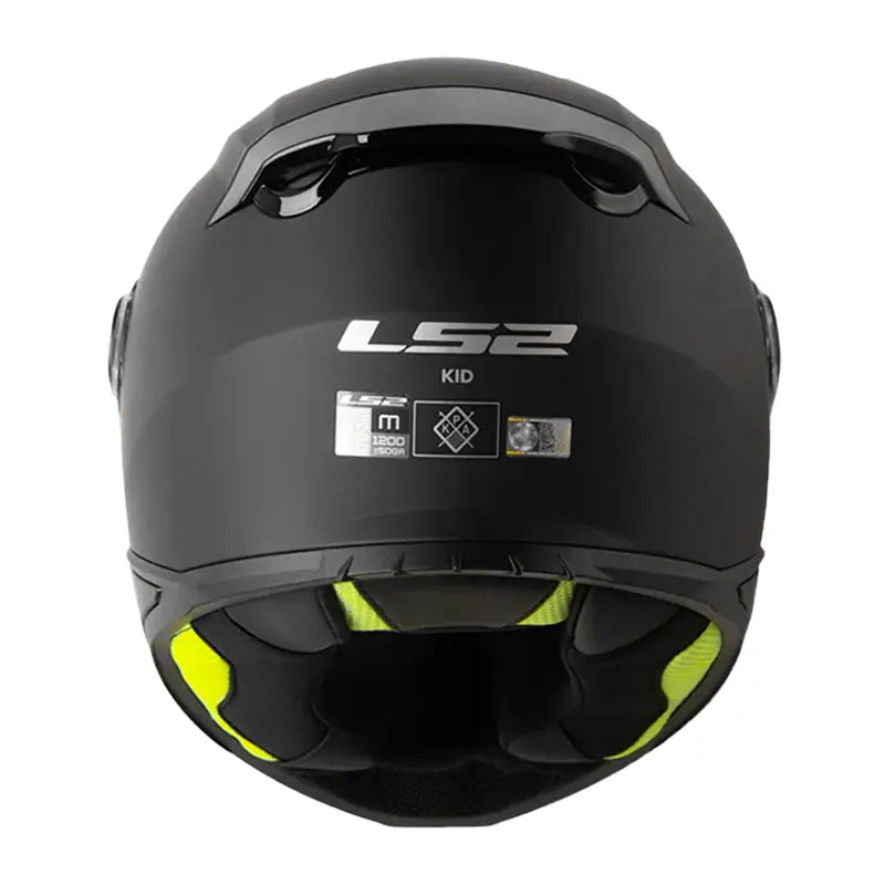 Casco Ls2 FF812 Kids Solid Negro