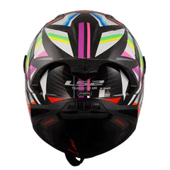 Casco Ls2 805 Thunder Gp Flash Blanco Full Color Visor Smoke