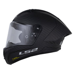Casco Ls2 Ff805 Thunder Gp Aero Solid Negro Visor Smoke
