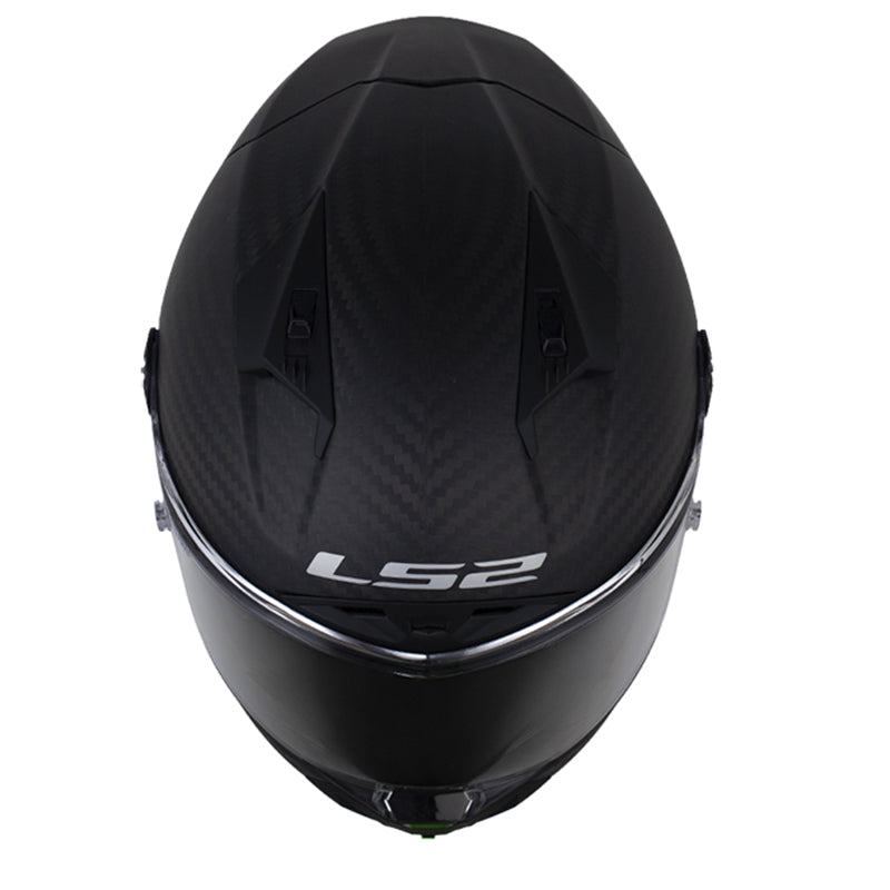 Casco Ls2 Ff805 Thunder Gp Aero Solid Negro Visor Smoke