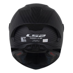 Casco Ls2 Ff805 Thunder Gp Aero Solid Negro Visor Smoke