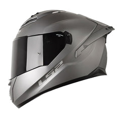 Casco Ls2 Ff806 Solid Titanio Visor Smoke