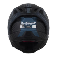 Casco Ls2 Ff807 Dragon Subic Azul Claro Negro