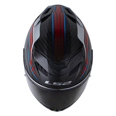 Casco Ls2 Ff807 Dragon Subic Rojo Azul