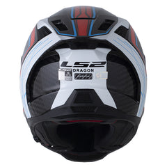 Casco Ls2 Ff807 Dragon Subic Rojo Azul