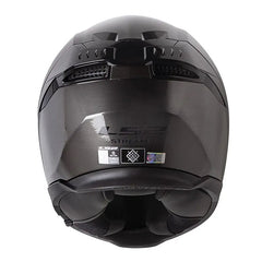 Casco Ls2 Ff808 Jeans Titanio Visor Iridium Silver
