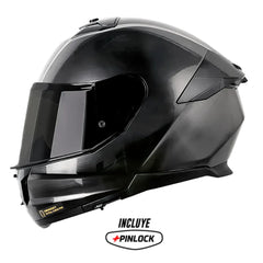 Casco Ls2 Ff808 Stream II Jeans Titanio Visor Smoke claro