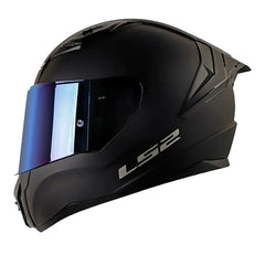 Casco Ls2 Ff810 Vigo Solid Negro Visor Claro Azul