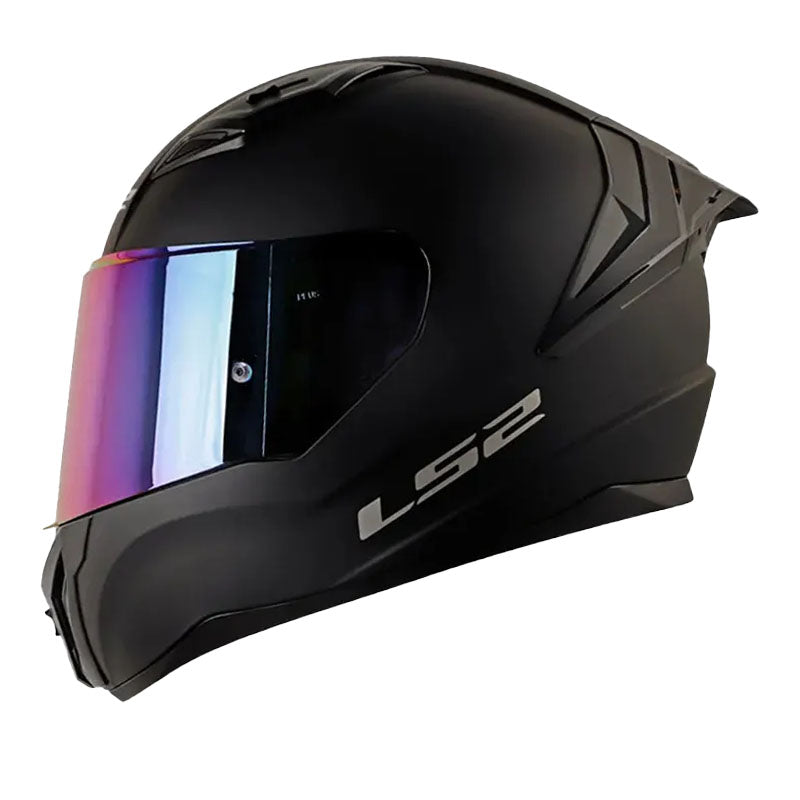 Casco Ls2 Ff810 Solid Negro Visor Claro Tornasol