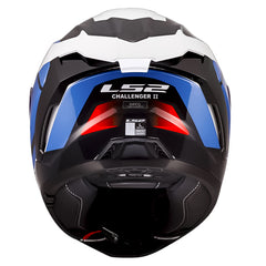 Casco Ls2 Ff817 Viper Azul Rojo Visor Iridium Azul