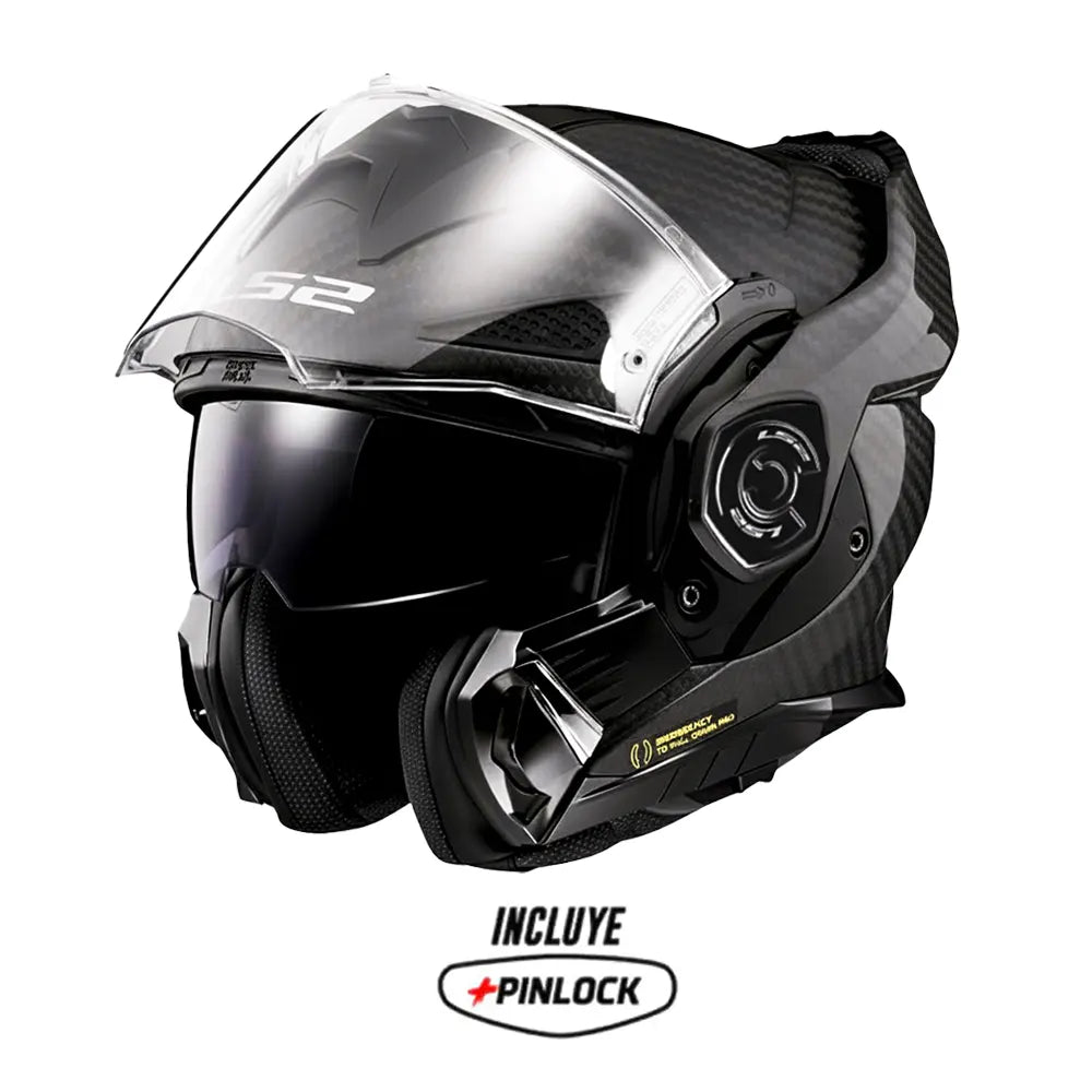 Casco Ls2 Ff901 Advant X Carbon Negro