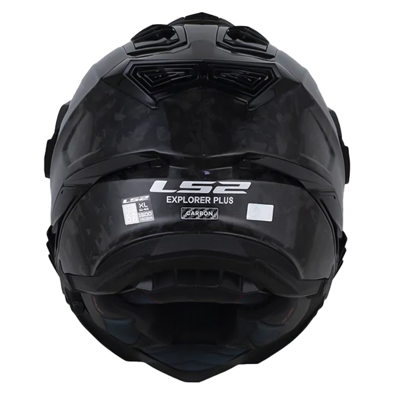 Casco Ls2 MX-701 Explorer Carbon Forget Negro