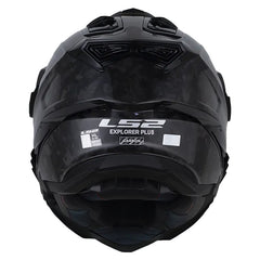Casco Ls2 MX-701 Explorer Carbon Forget Negro