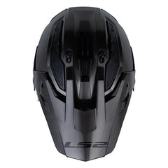 Casco Ls2 Mx-702 Jeans Titanio Visor Revo Rojo