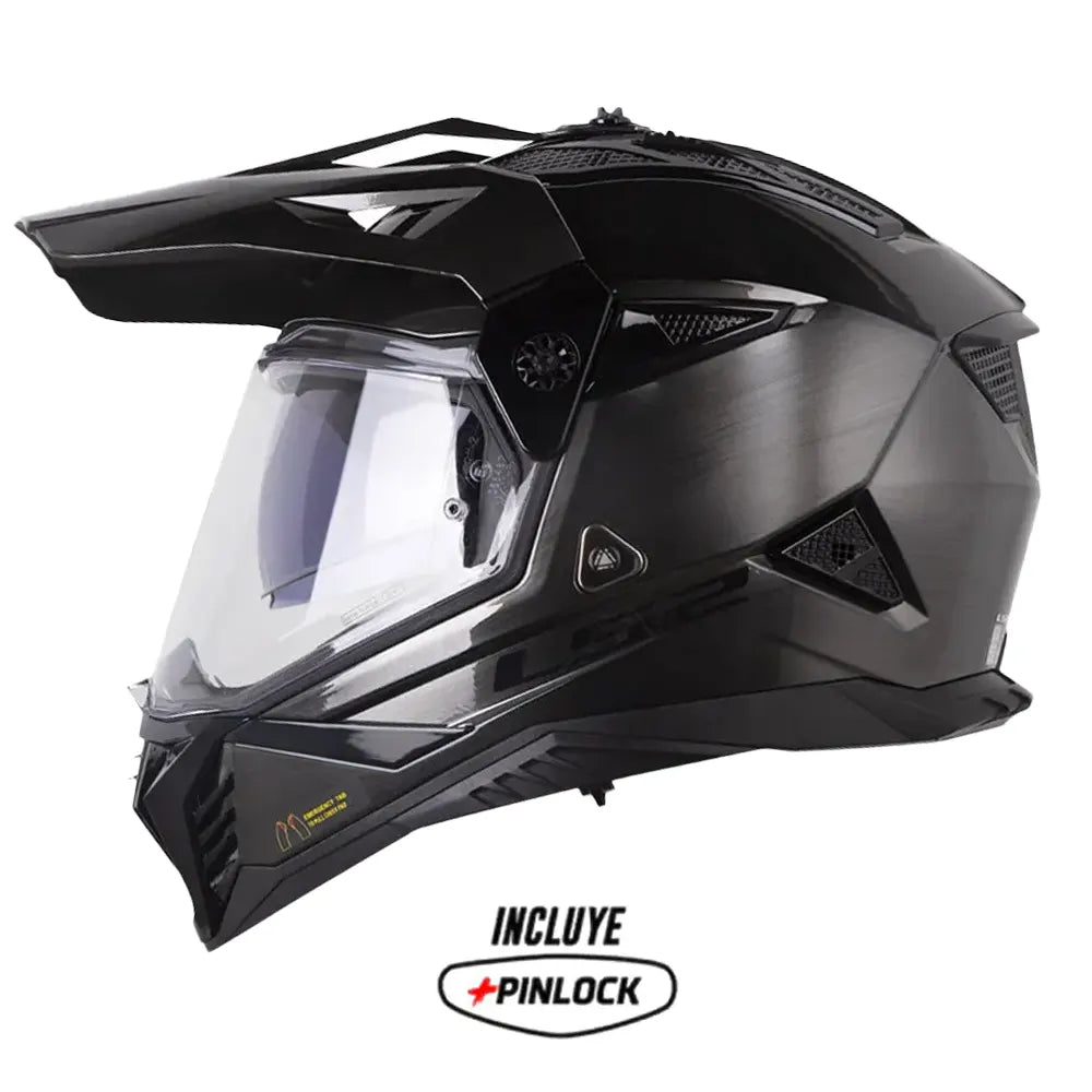 Casco Ls2 Mx702 Jeans Titanio