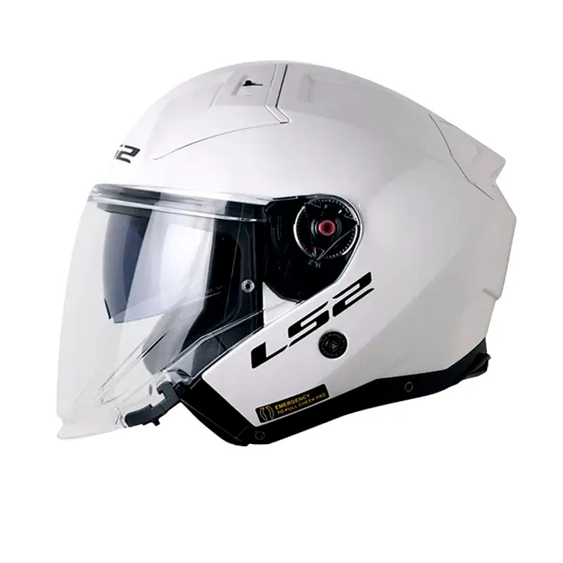 Casco Ls2 Of603 Infinity ll Solid Blanco