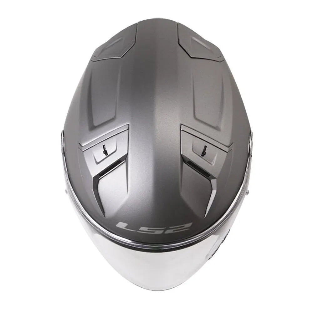 Casco Ls2 Of603 Infinity ll Solid Titanio
