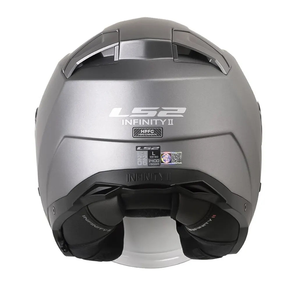 Casco Ls2 Of603 Infinity ll Solid Titanio