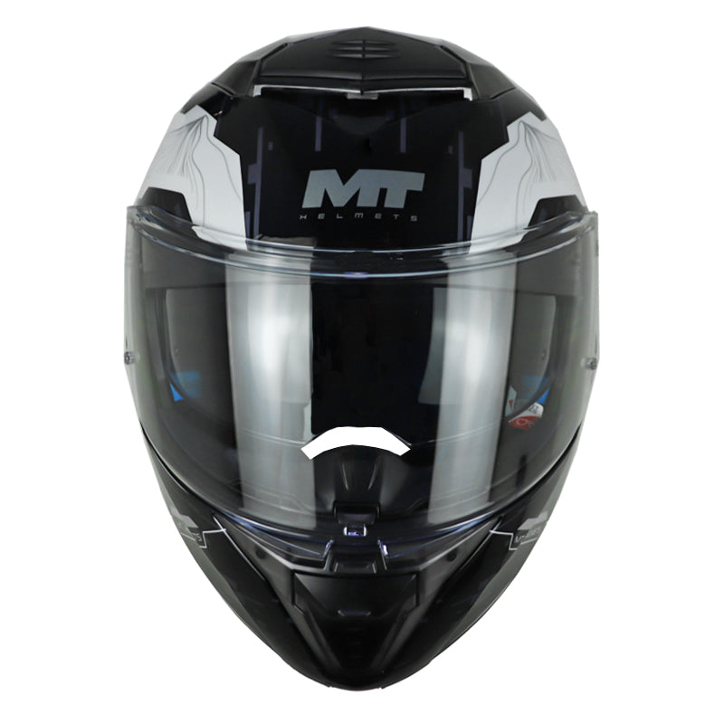 Casco Mt Atom 2 Sv Highlands A7 Blanco Negro