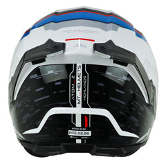 Casco Mt Atom 2 Sv Highlands A7 Blanco Negro
