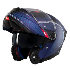 Casco Mt Atom 2Sv Destiny C7 Azul Mate